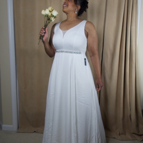 NWT Torrid IVORY JACQUARD SWEETHEART WEDDING GOWN Sz 10W - Picture 6 of 15